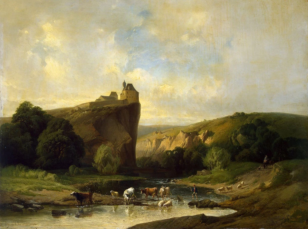 Un guado sulla Lesse a Walzin - Hermitage, San Pietroburgo